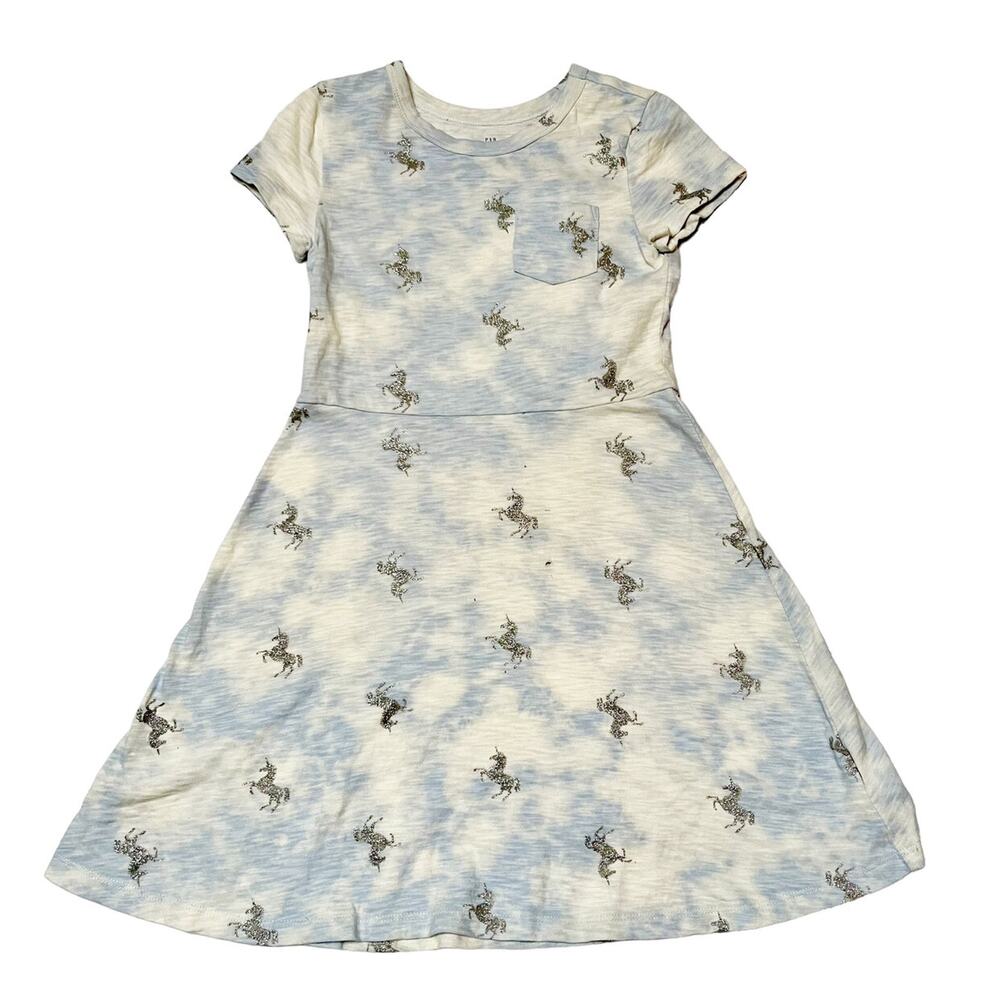 Gap Unicorn Tie Dye Dress Size 8